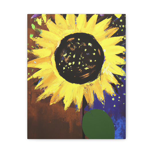 Sunflower Gloaming Dream. - Canvas
