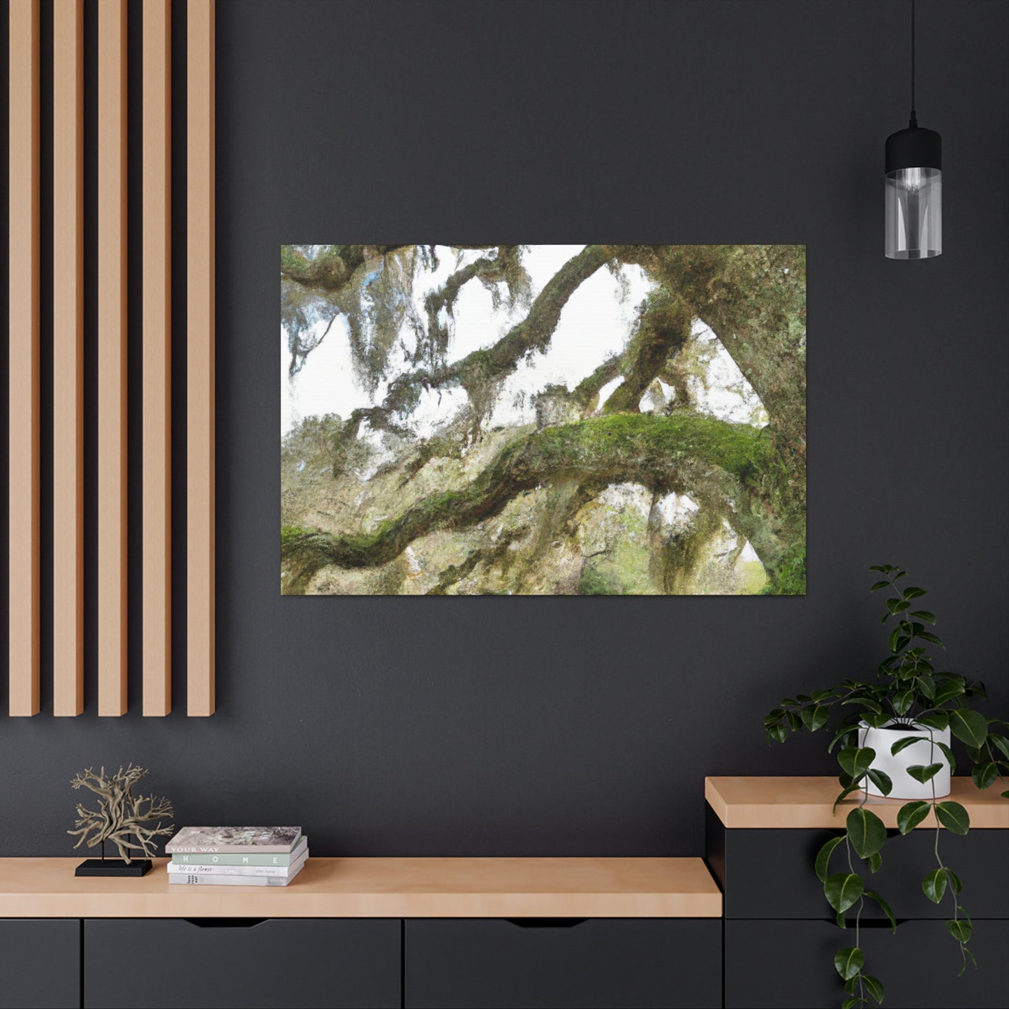 Live Oak Dreaming. - Canvas
