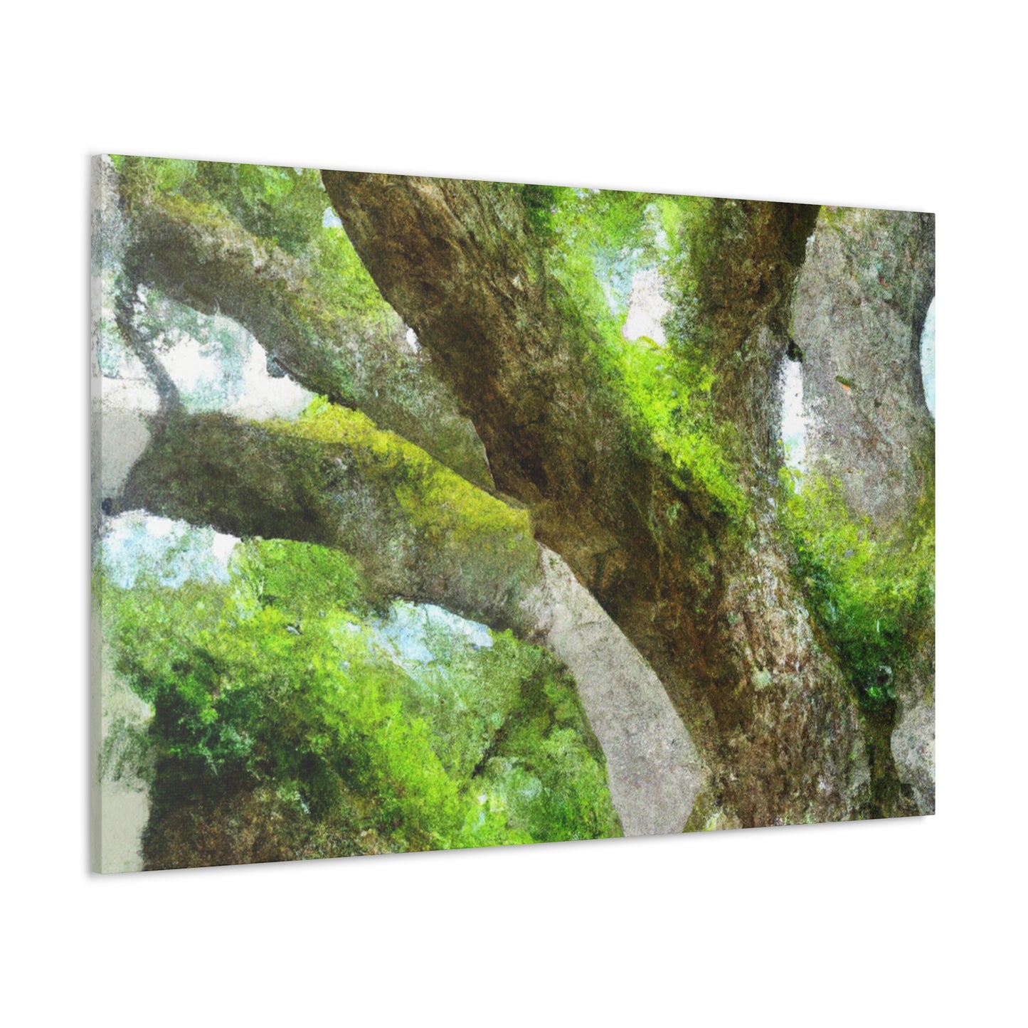 Vibrant Forest Dream. - Canvas