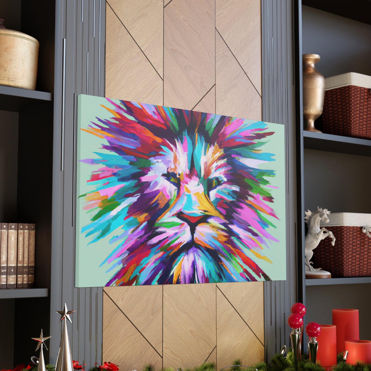 Vivid Mane - Canvas