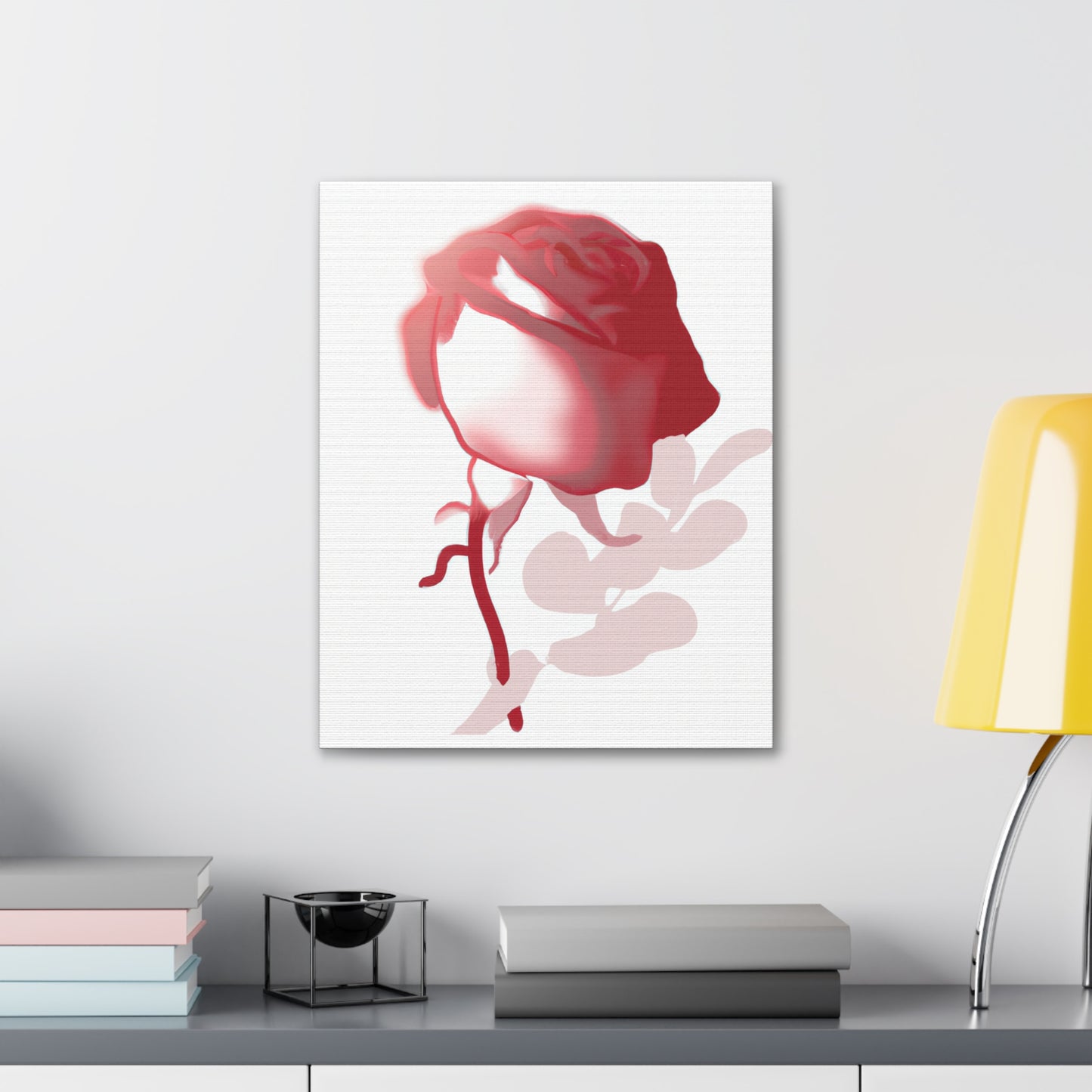 Abstract Floral Blush - Canvas