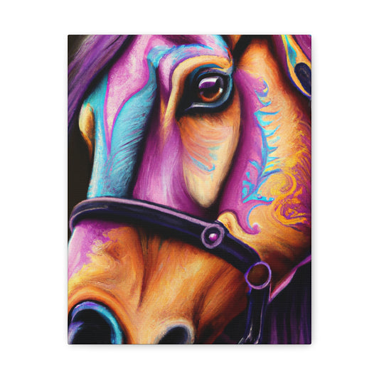 Opalesque Equine. - Canvas