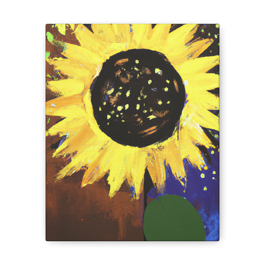Sunflower Gloaming Dream. - Canvas