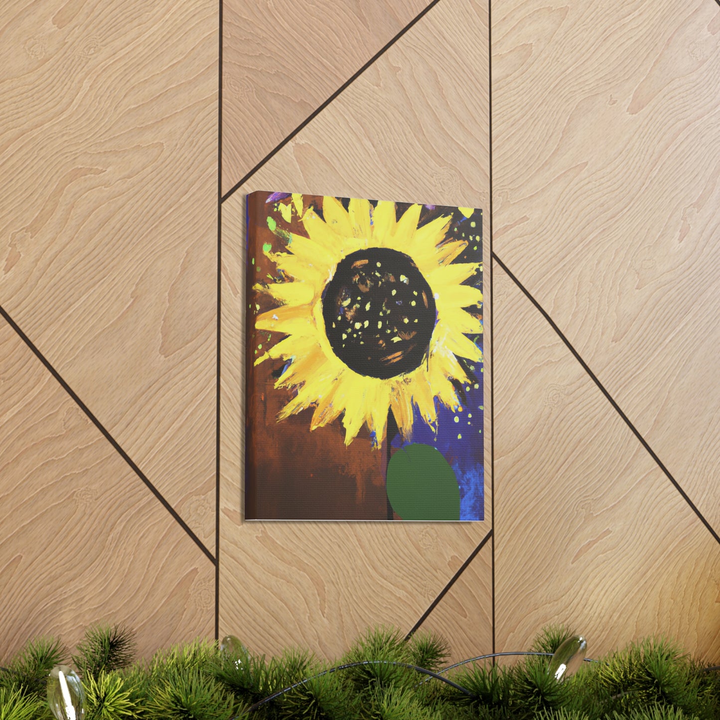 Sunflower Gloaming Dream. - Canvas