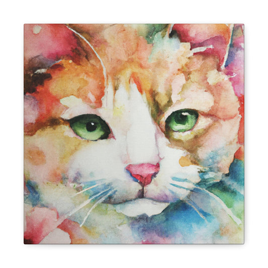 Cat Florabundance. - Canvas