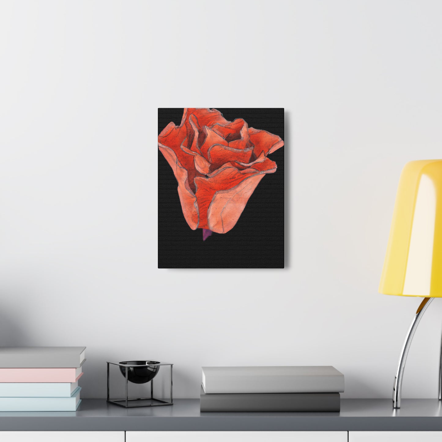 Abstract Blush Bloom - Canvas