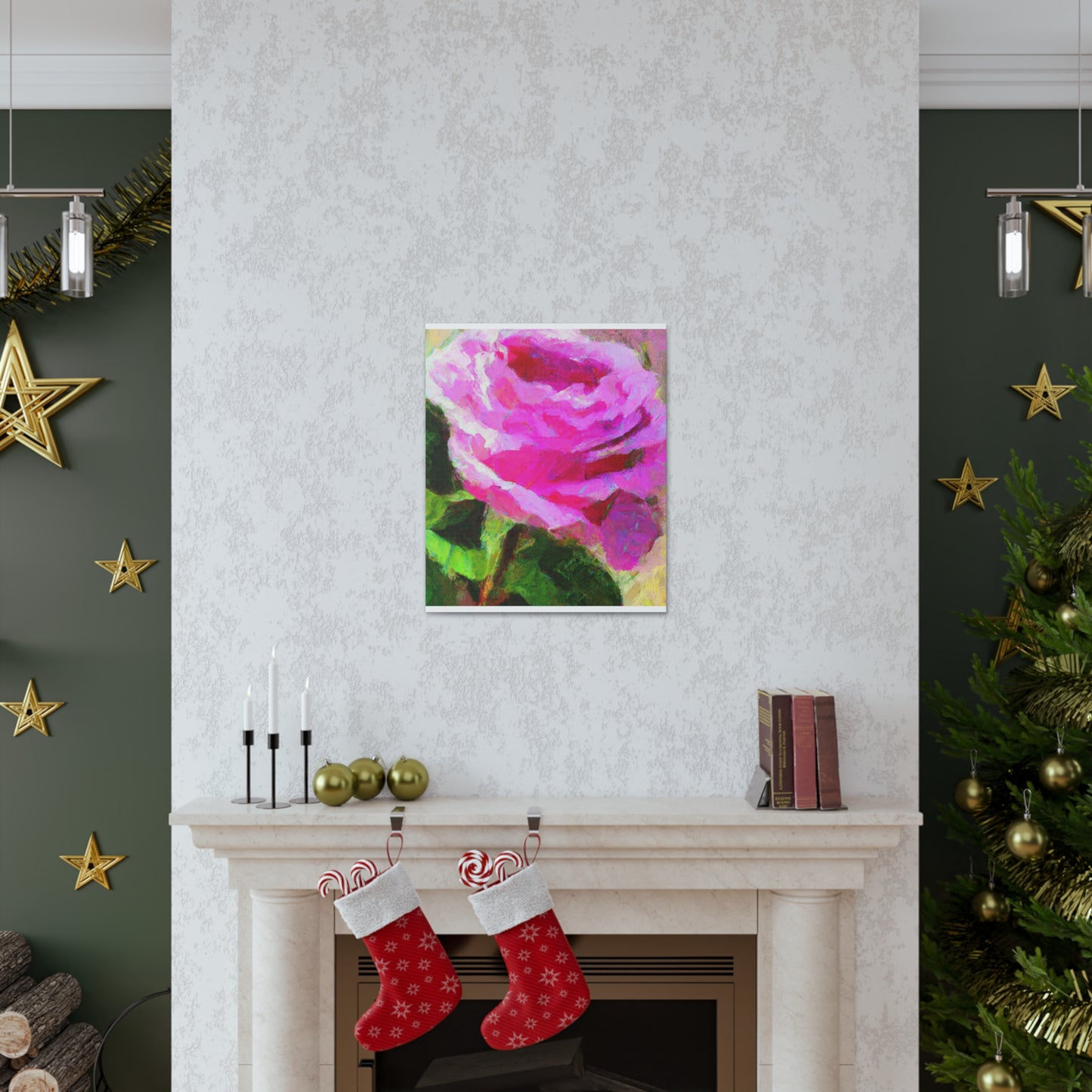 Rose Reflection Dream. - Canvas