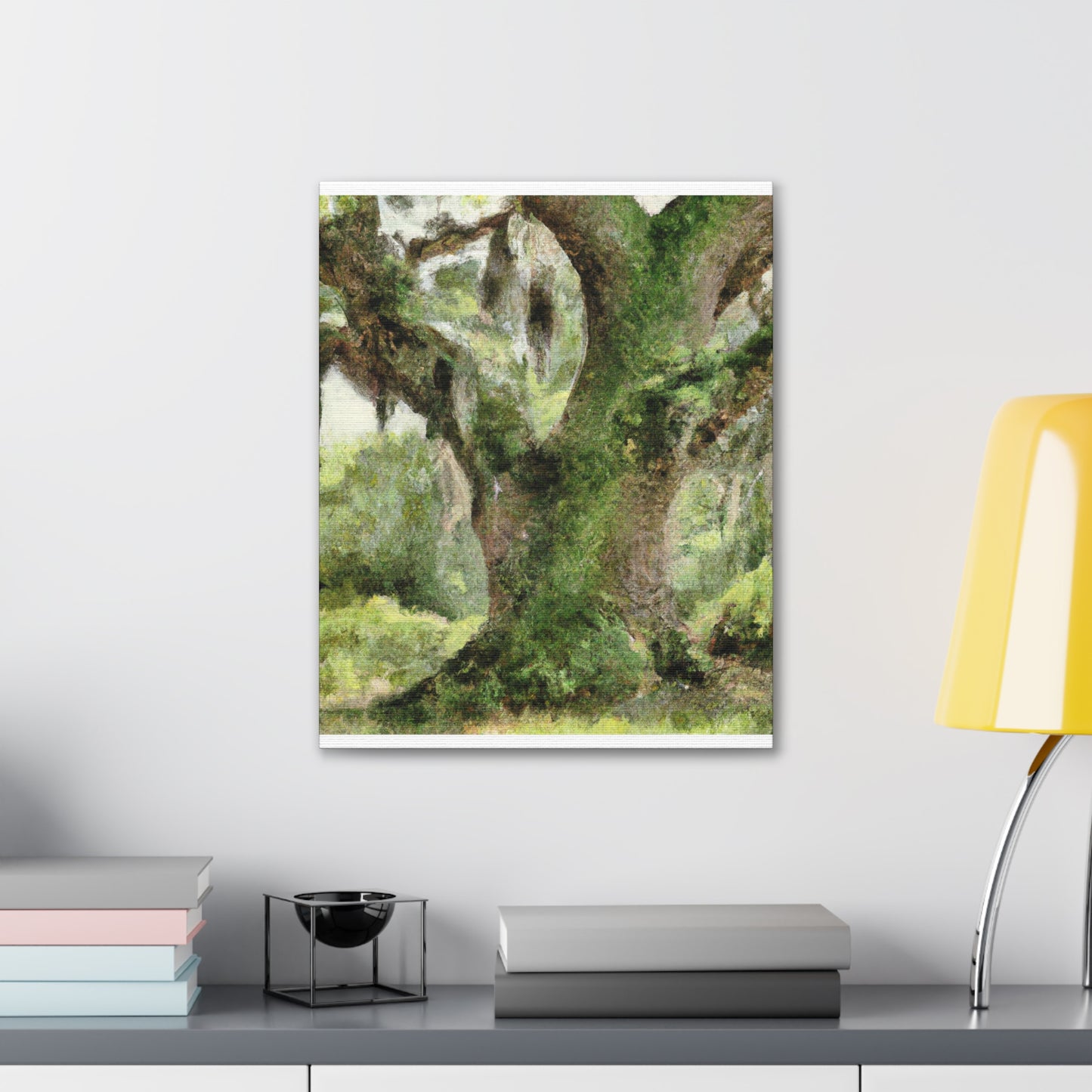 Mystic Moss Tree. - Canvas
