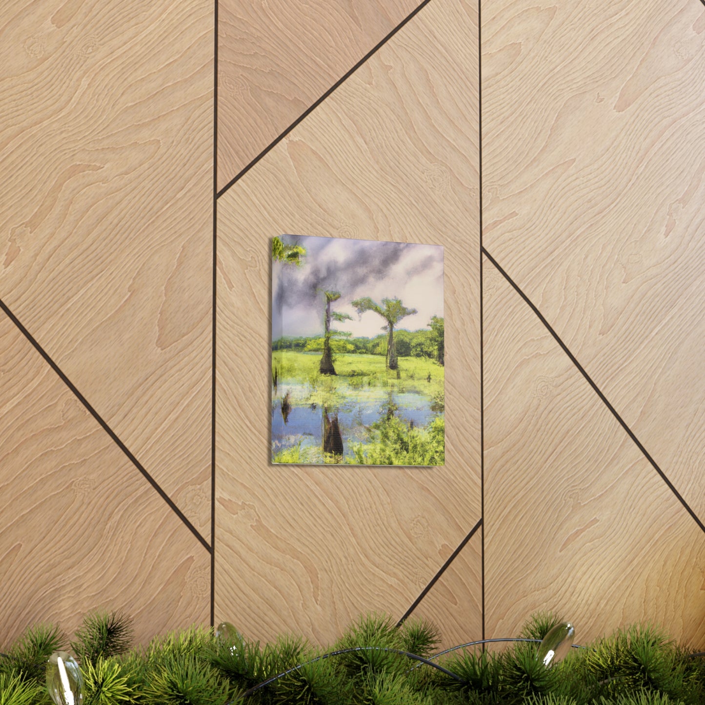 Dreamy Cypress Eden - Canvas