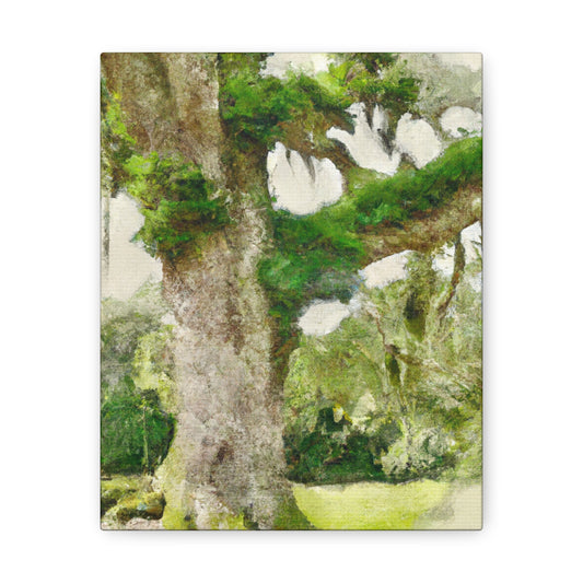 Rural Splendor Moss - Canvas