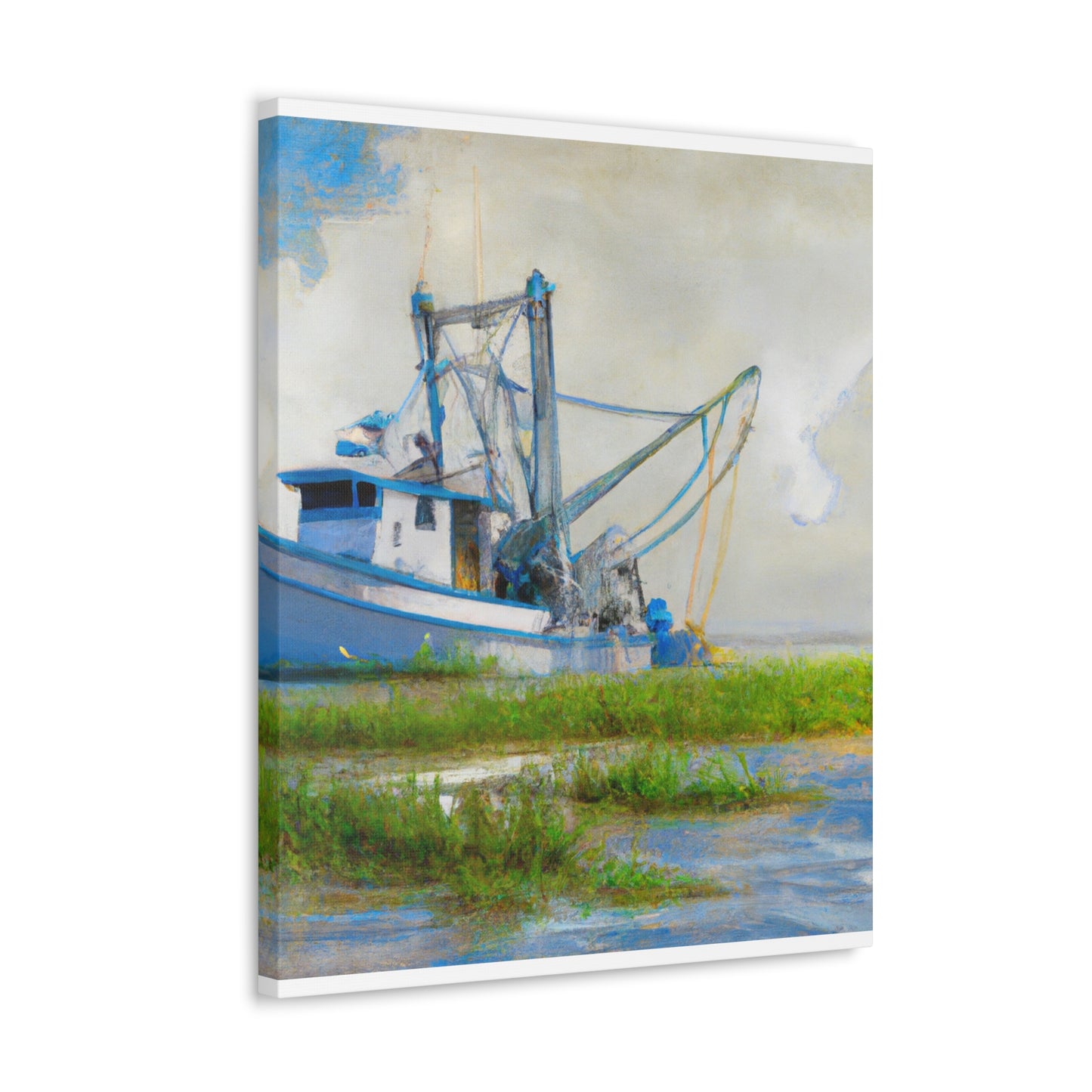 Marshy Seafarer Dream. - Canvas
