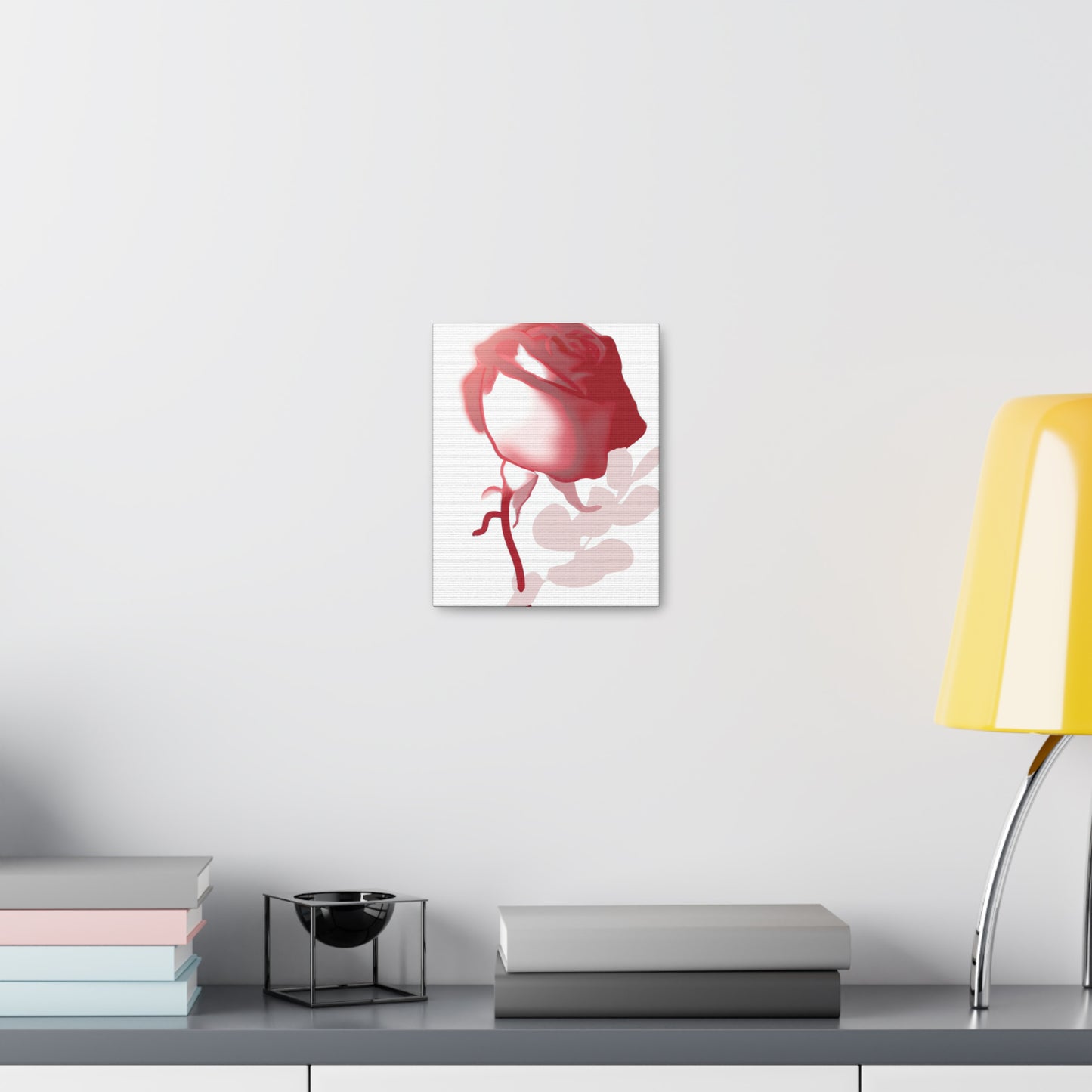 Abstract Floral Blush - Canvas