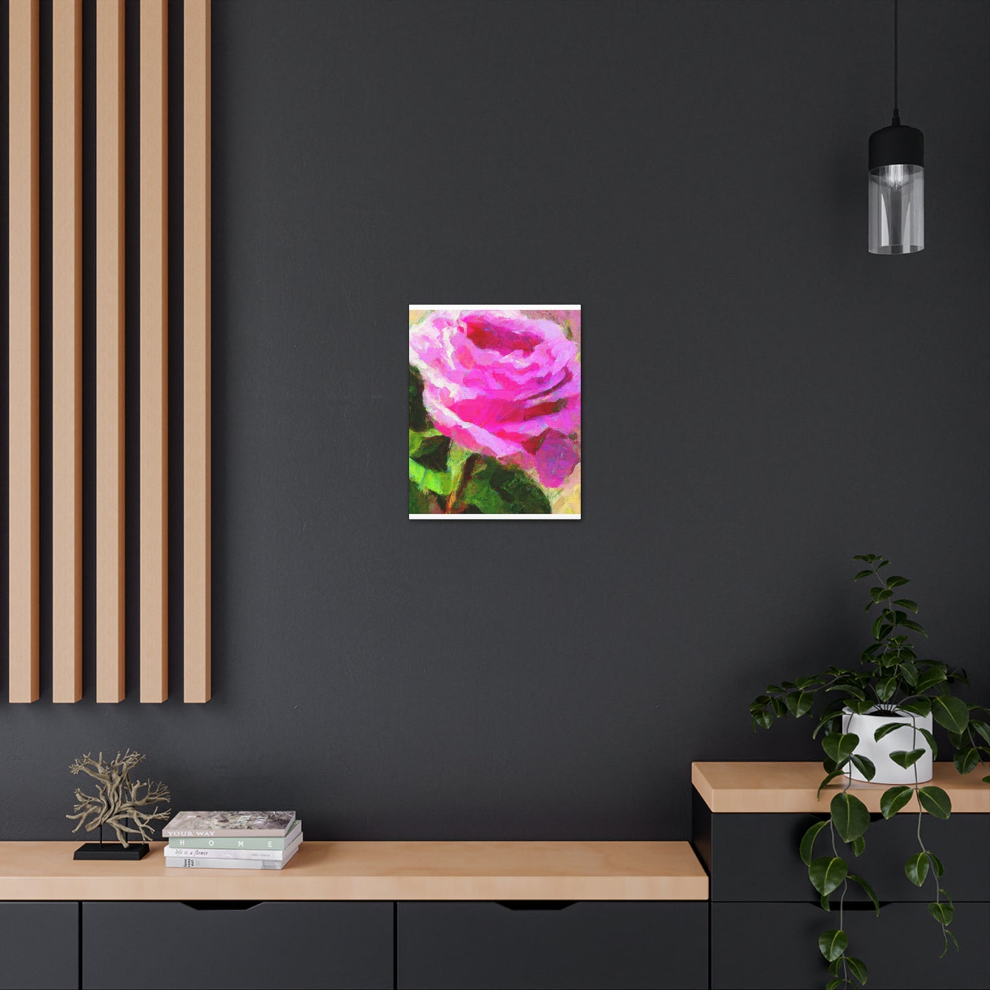 Rose Reflection Dream. - Canvas
