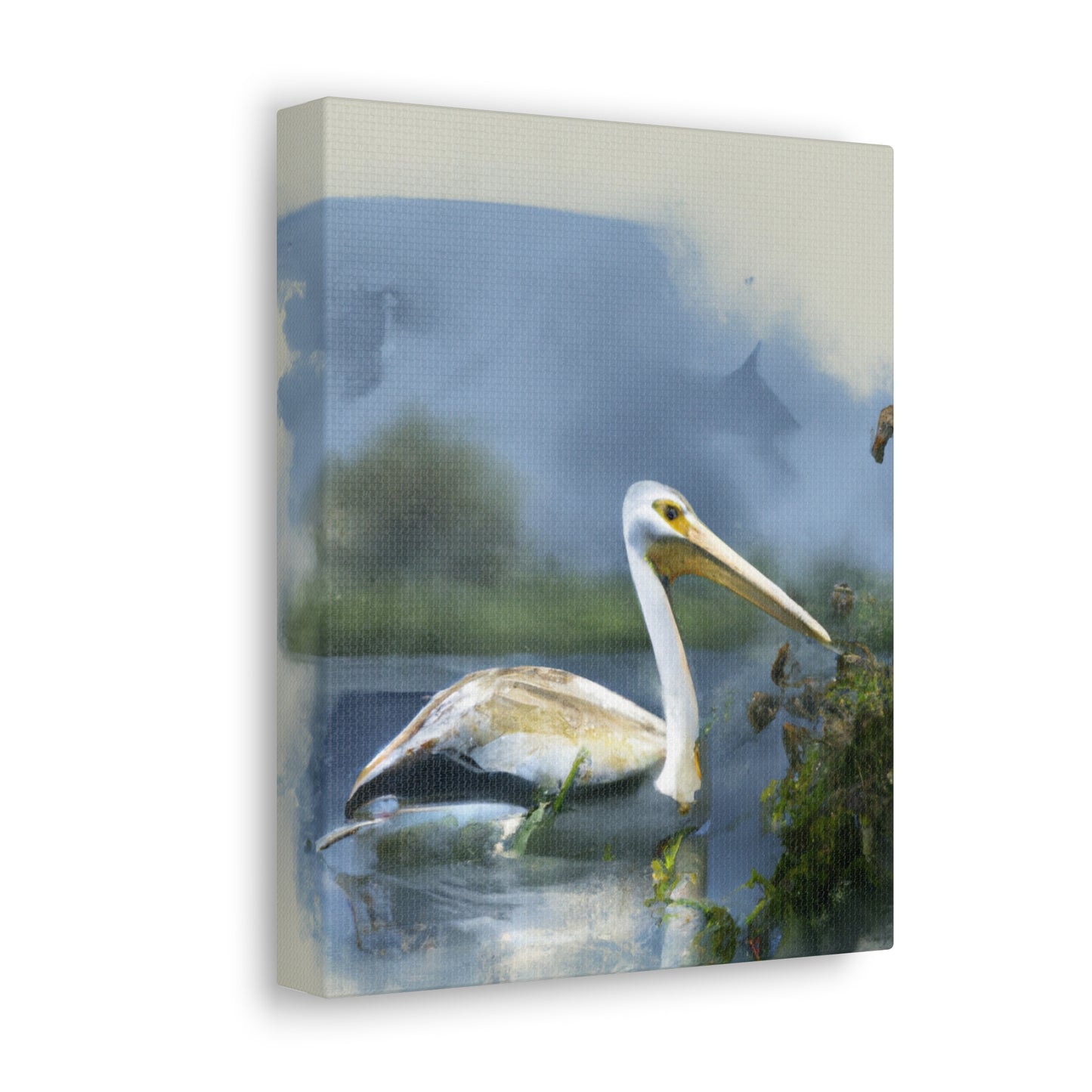 Majestic Water Pelican - Canvas