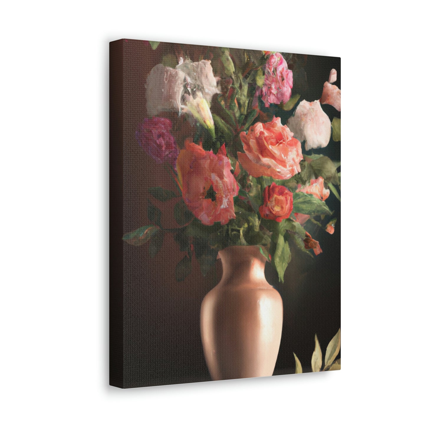"Floral Finery Wonderland" - Canvas