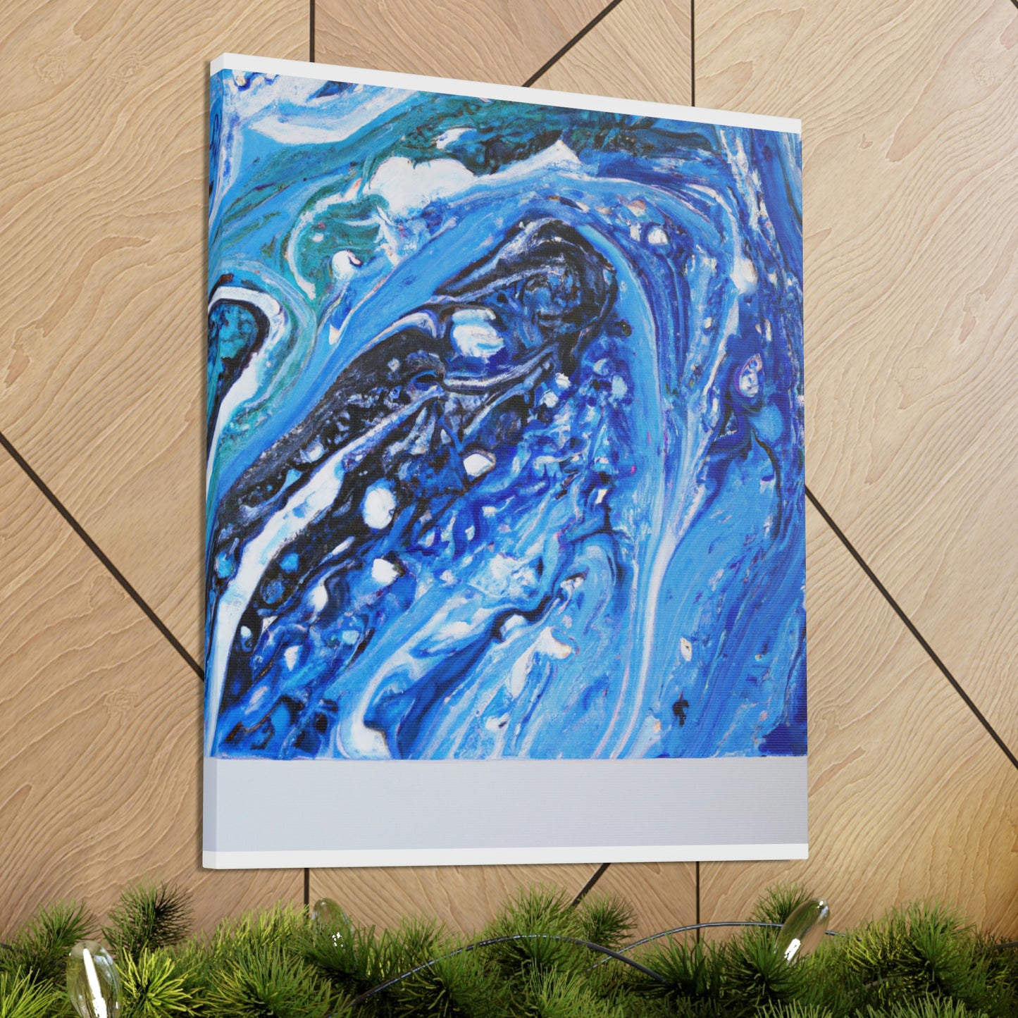 "Aqua Bliss" - Canvas