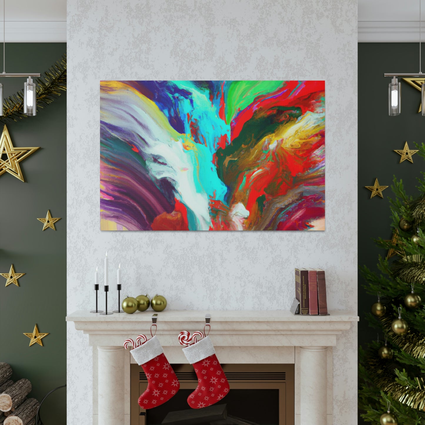 Nebula Hues. - Canvas