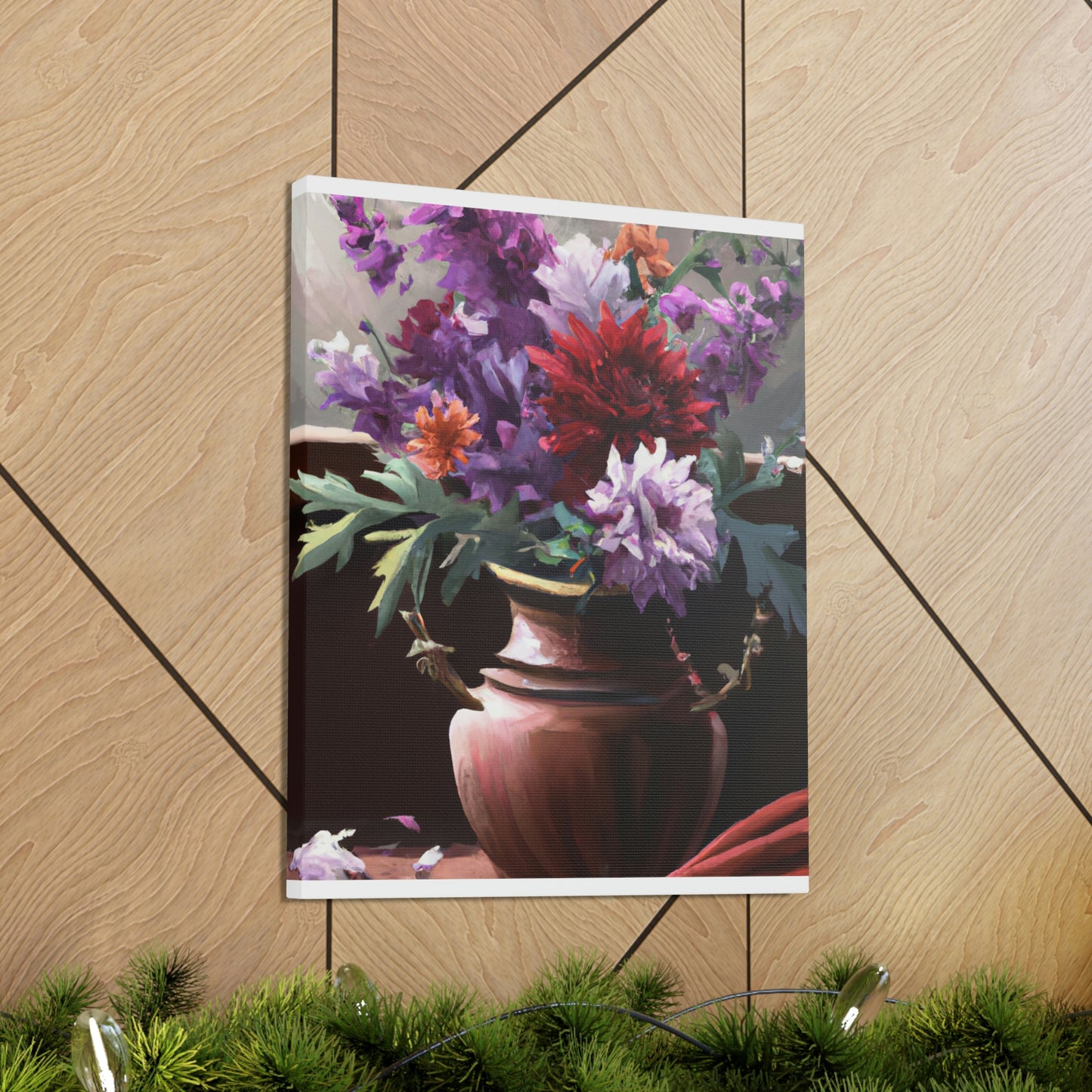 Floral Splendor Dream. - Canvas
