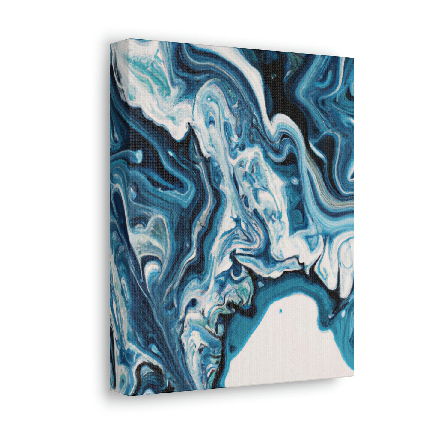"Blue Harmony". - Canvas