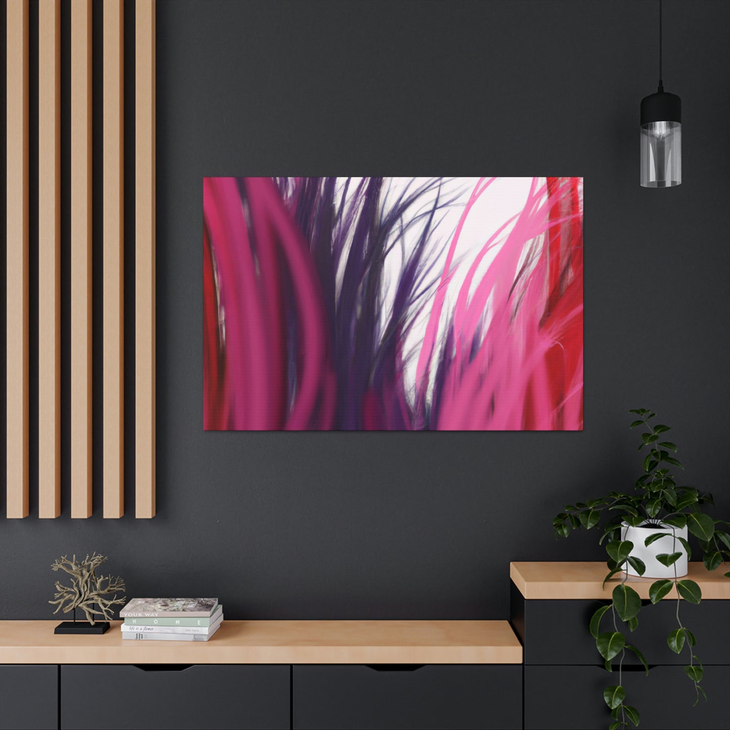 Waving Wonderland. - Canvas