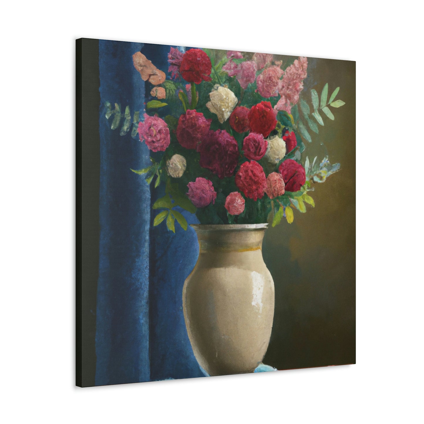 Floral Fantasia. - Canvas
