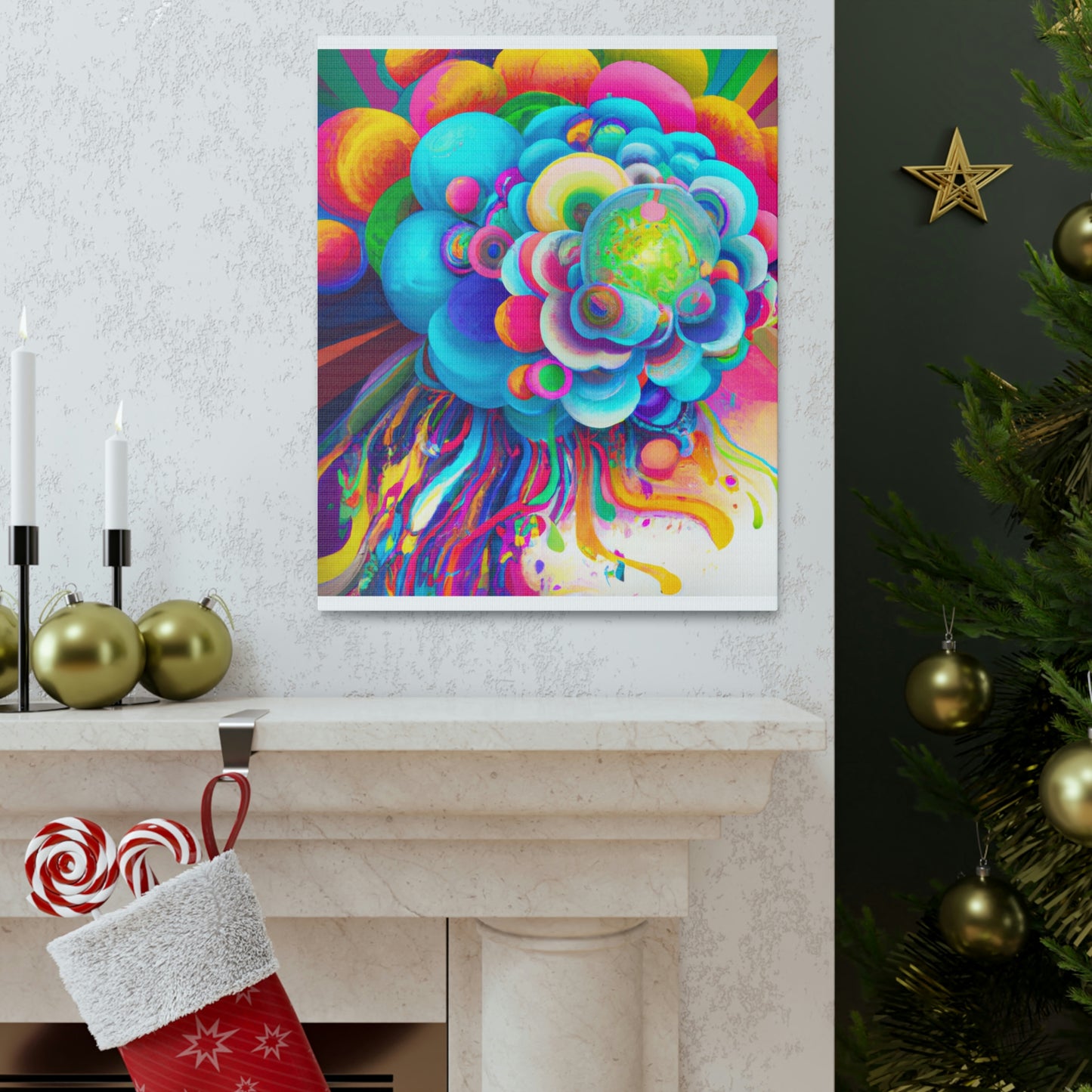 Colourful Vibes - Canvas