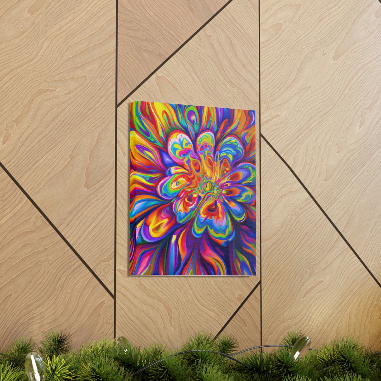 Blissful Blooms - Canvas