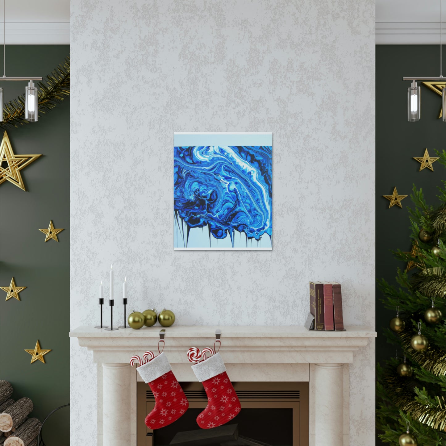 "Blue Majesty" - Canvas