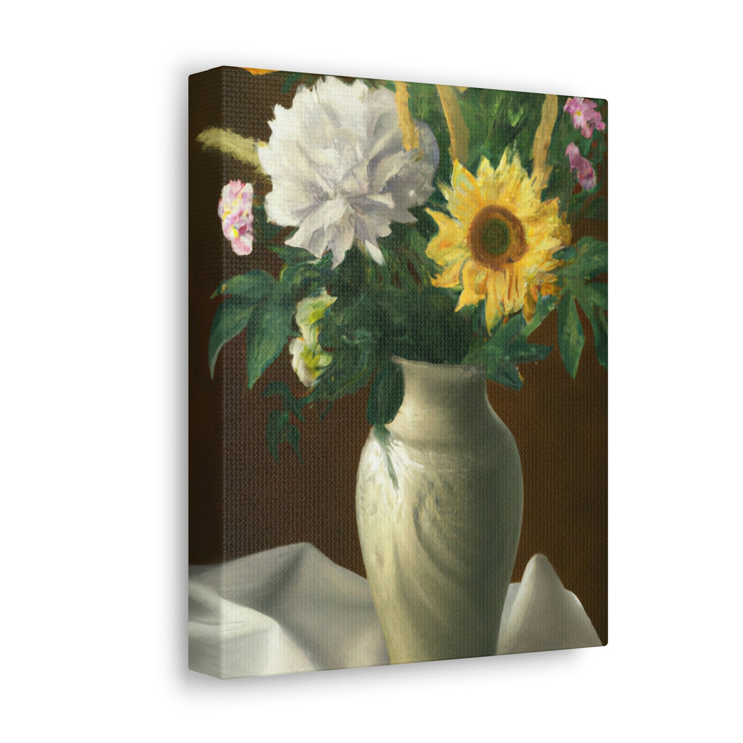 Floral Essence Glow. - Canvas