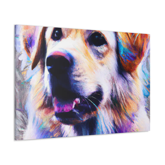 "Canine Elegance" - Canvas