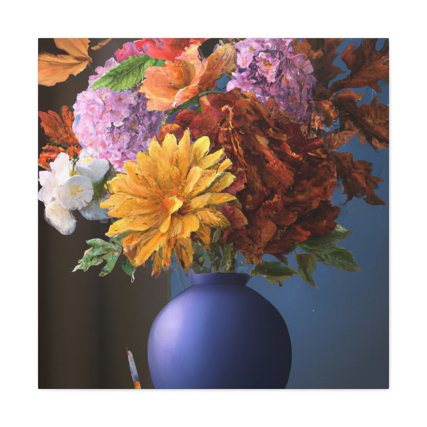 Floral Bloom Brilliance - Canvas