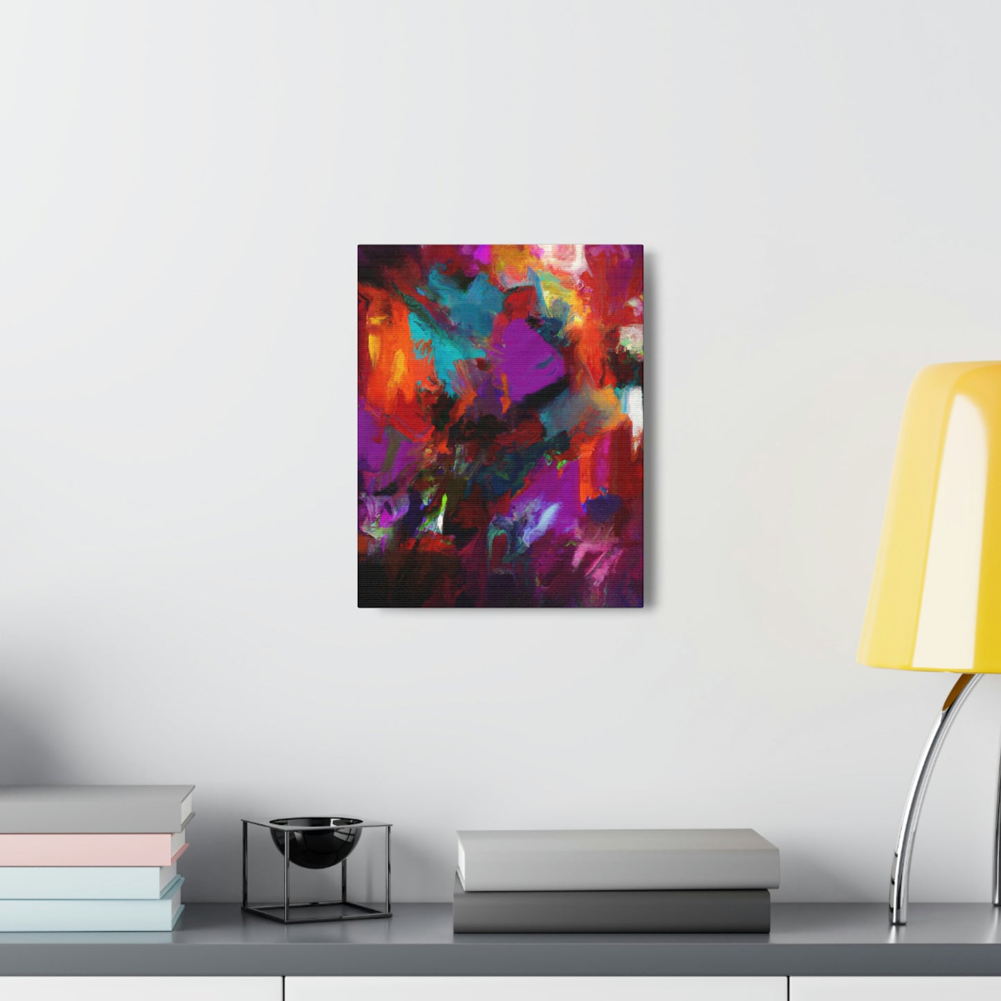 "Color Cascade" - Canvas