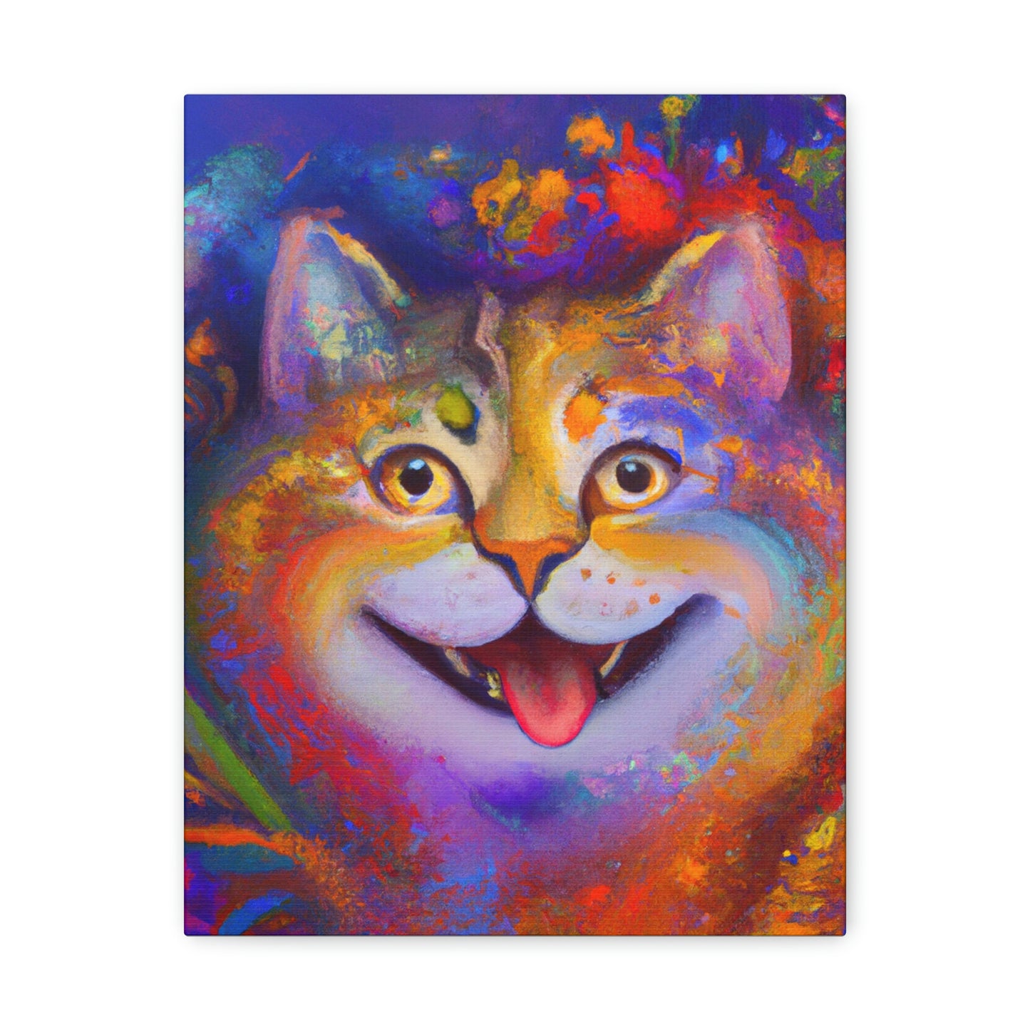Vivid Feline. - Canvas