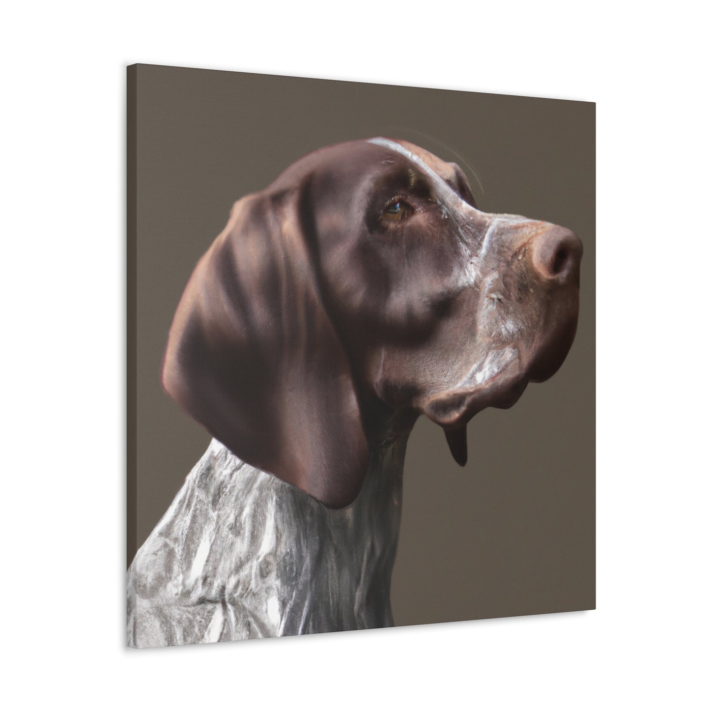 Pointer Perfection. - Canvas