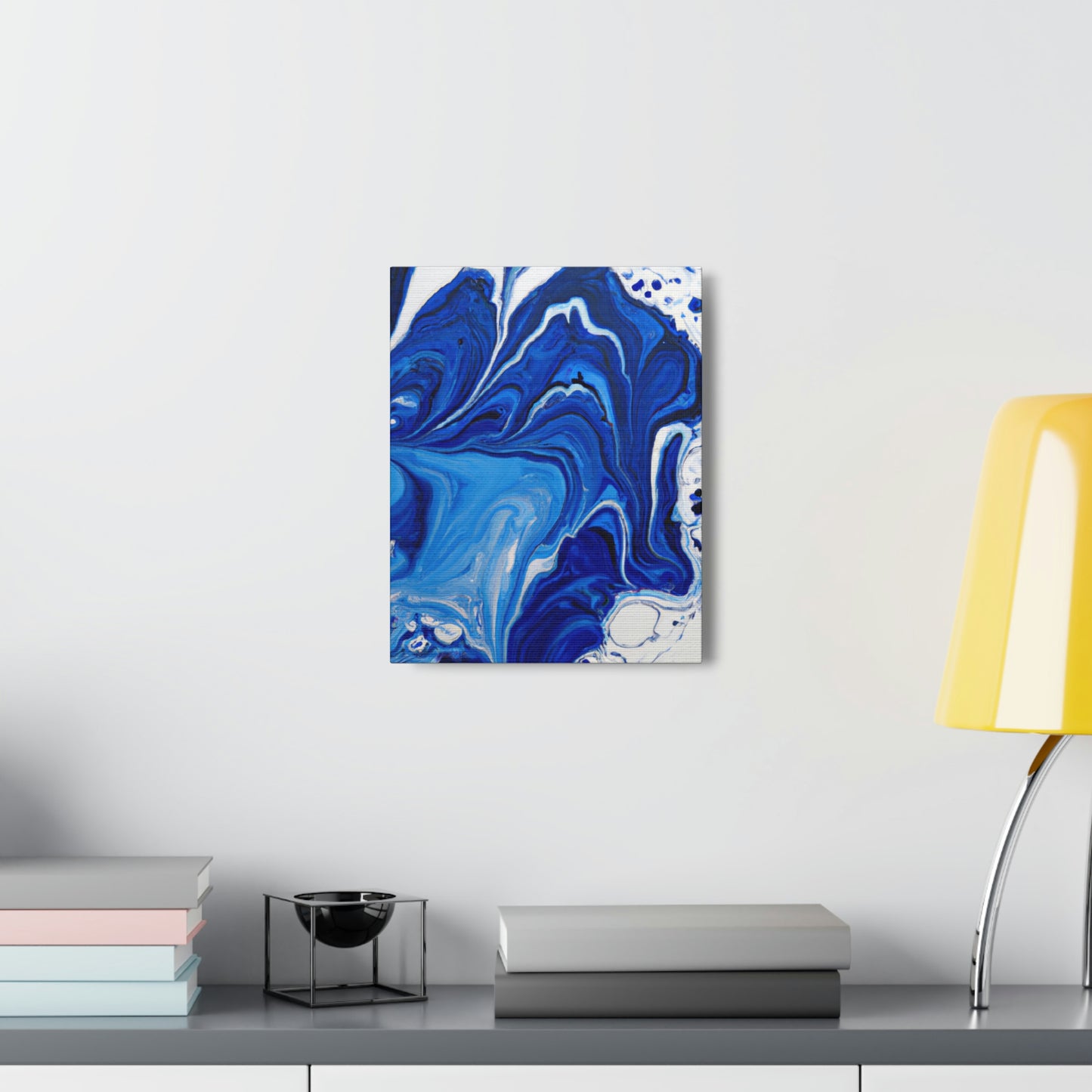 "Aqua Stream" - Canvas