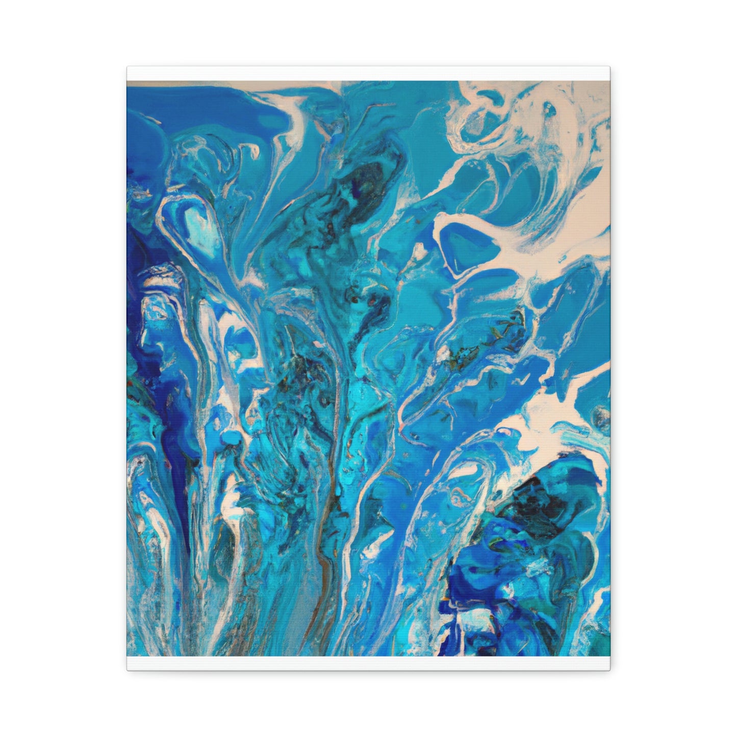 Blue Bliss. - Canvas