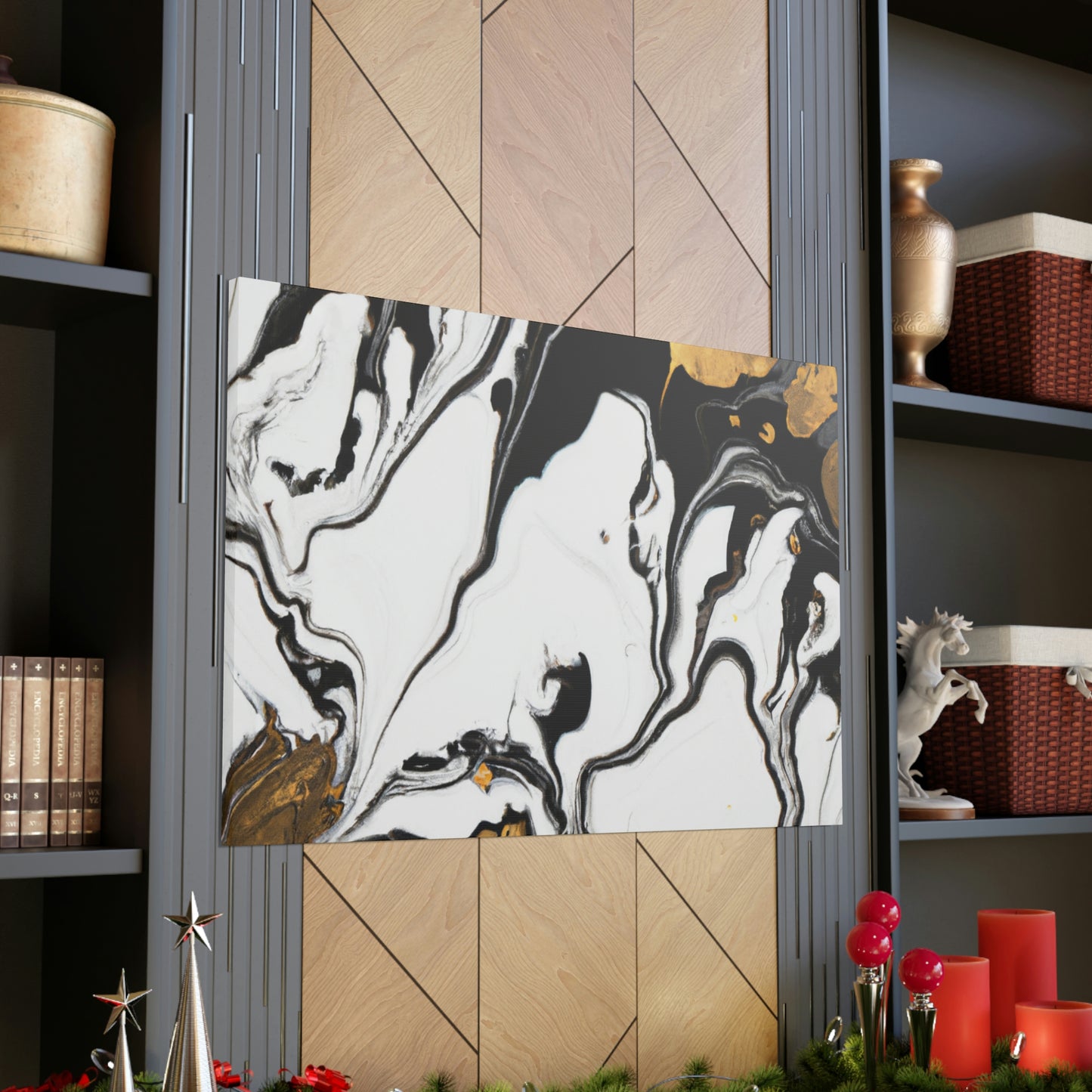 Gilded Liquid Luxe - Canvas