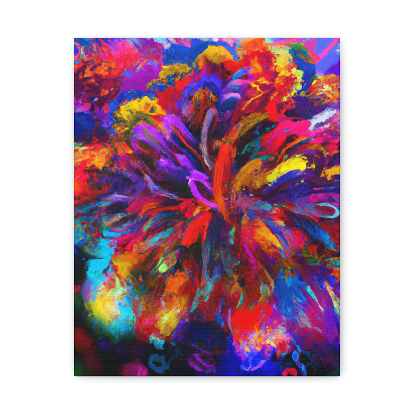 Vibrant Bloom - Canvas