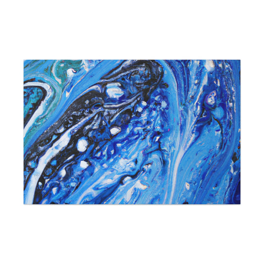 "Aqua Bliss" - Canvas