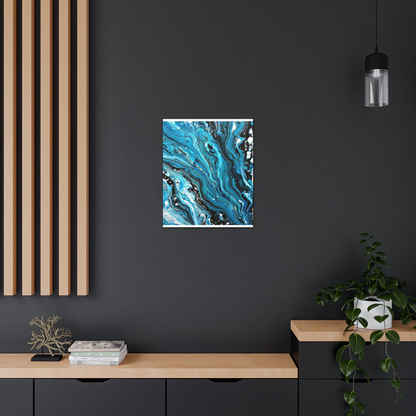 Celestial Cobalt - Canvas