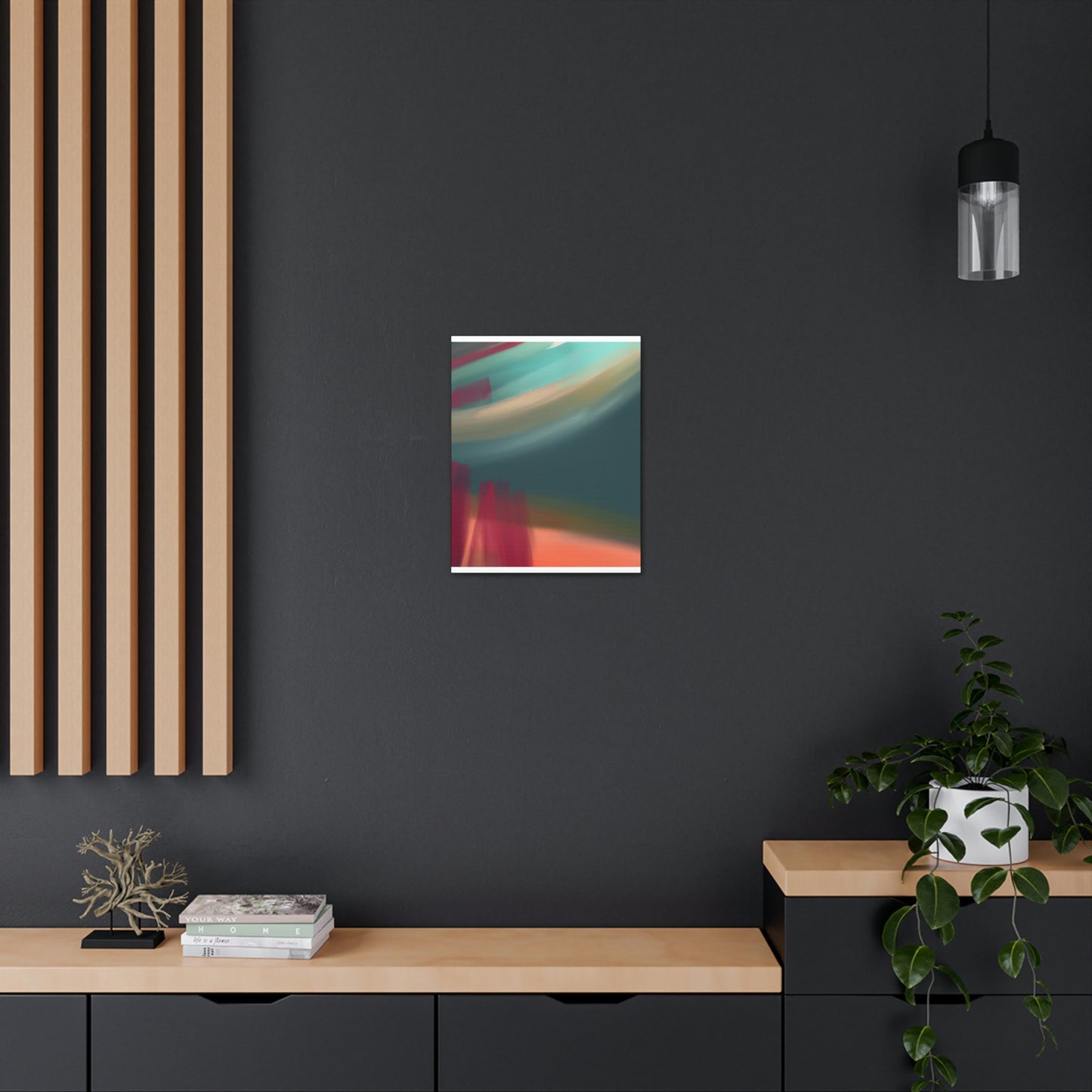 Vibrant Bloom. - Canvas