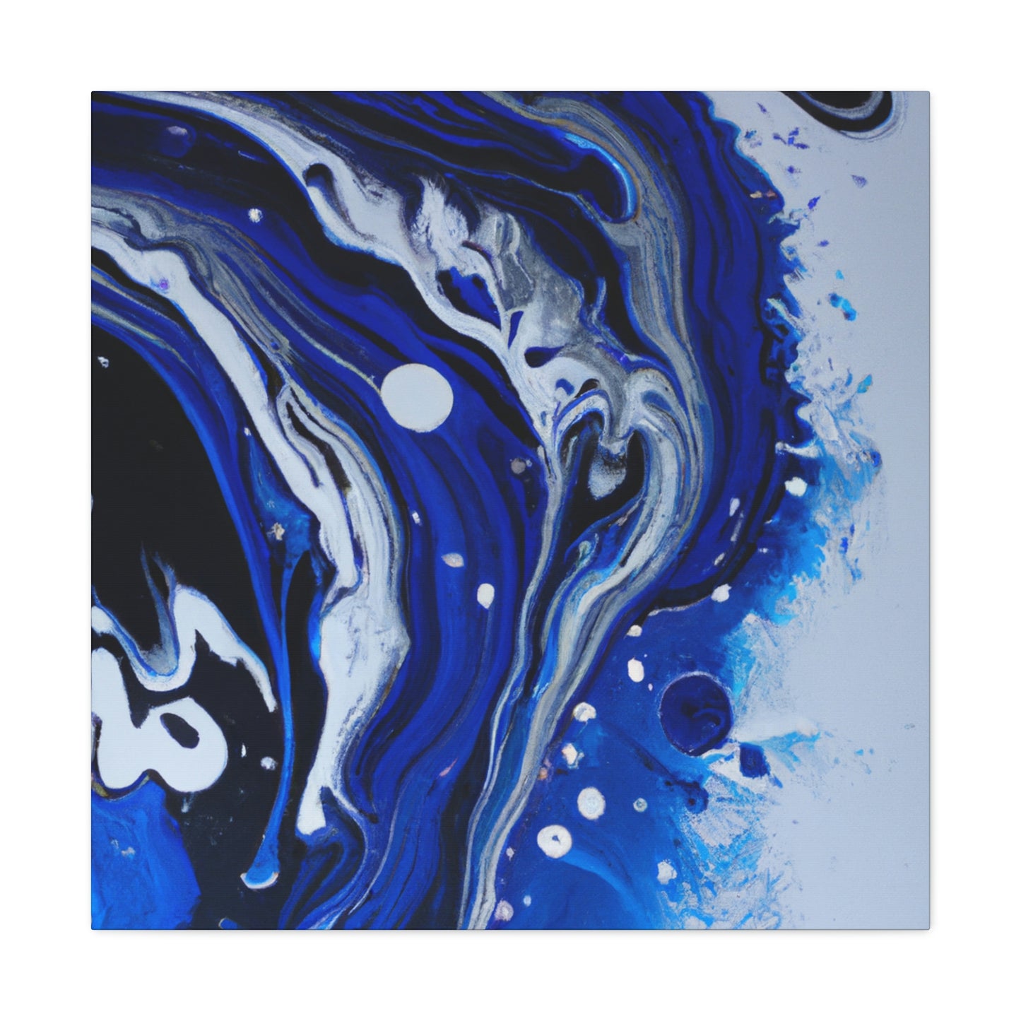 Aqua Splendor. - Canvas