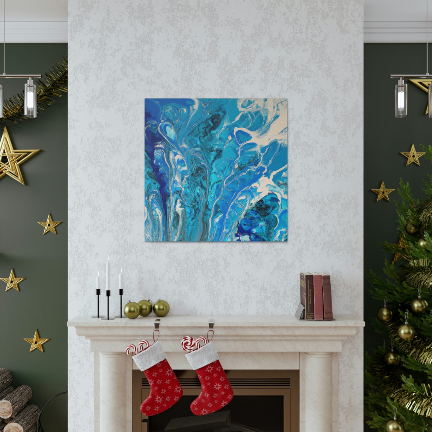 Blue Bliss. - Canvas