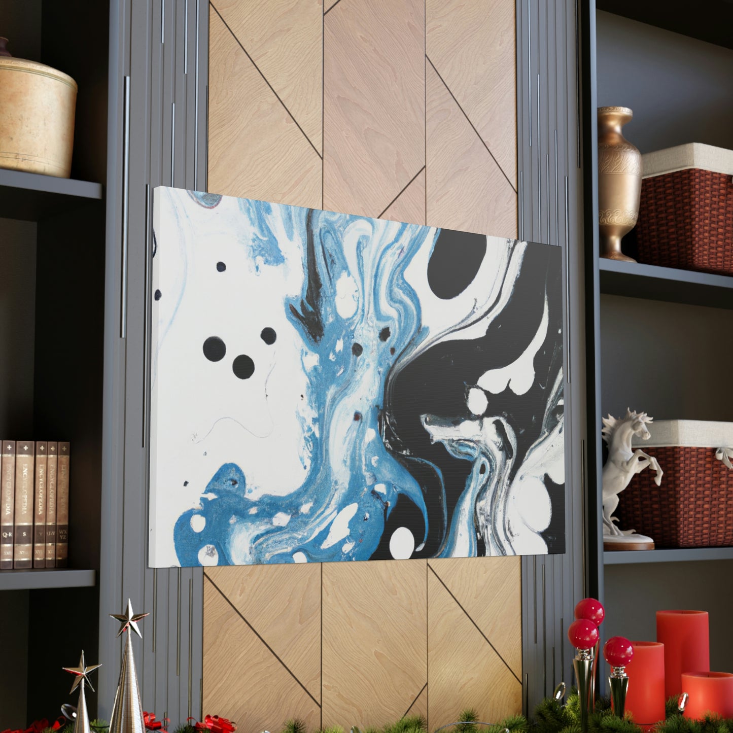"Bluetopia" - Canvas