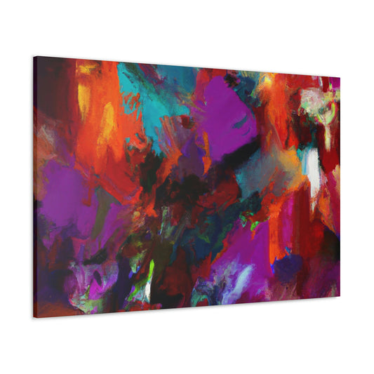 "Color Cascade" - Canvas