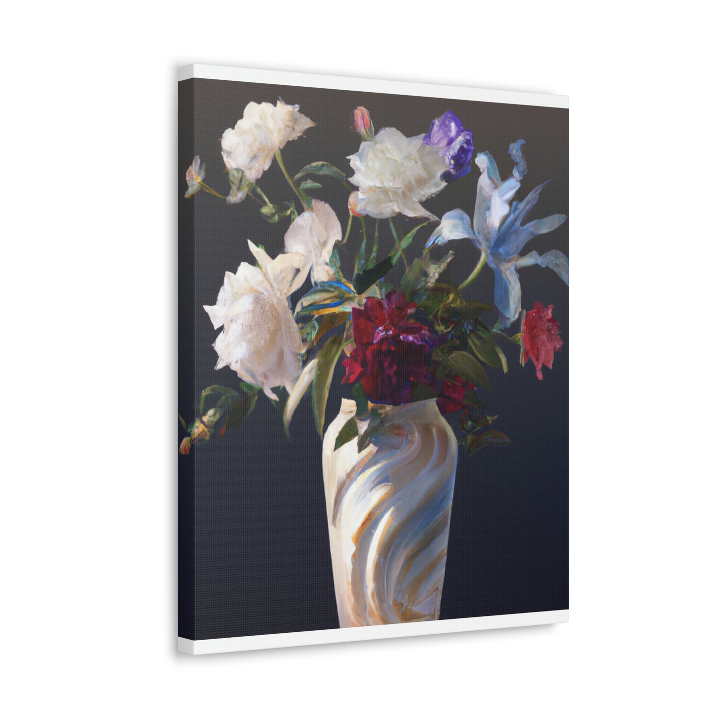 Floral Petal Splendor - Canvas