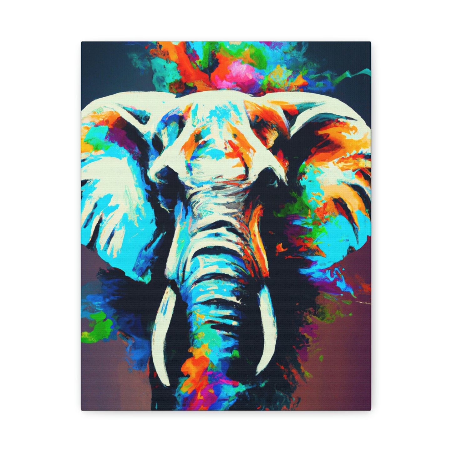 Rainbow Trunk. - Canvas