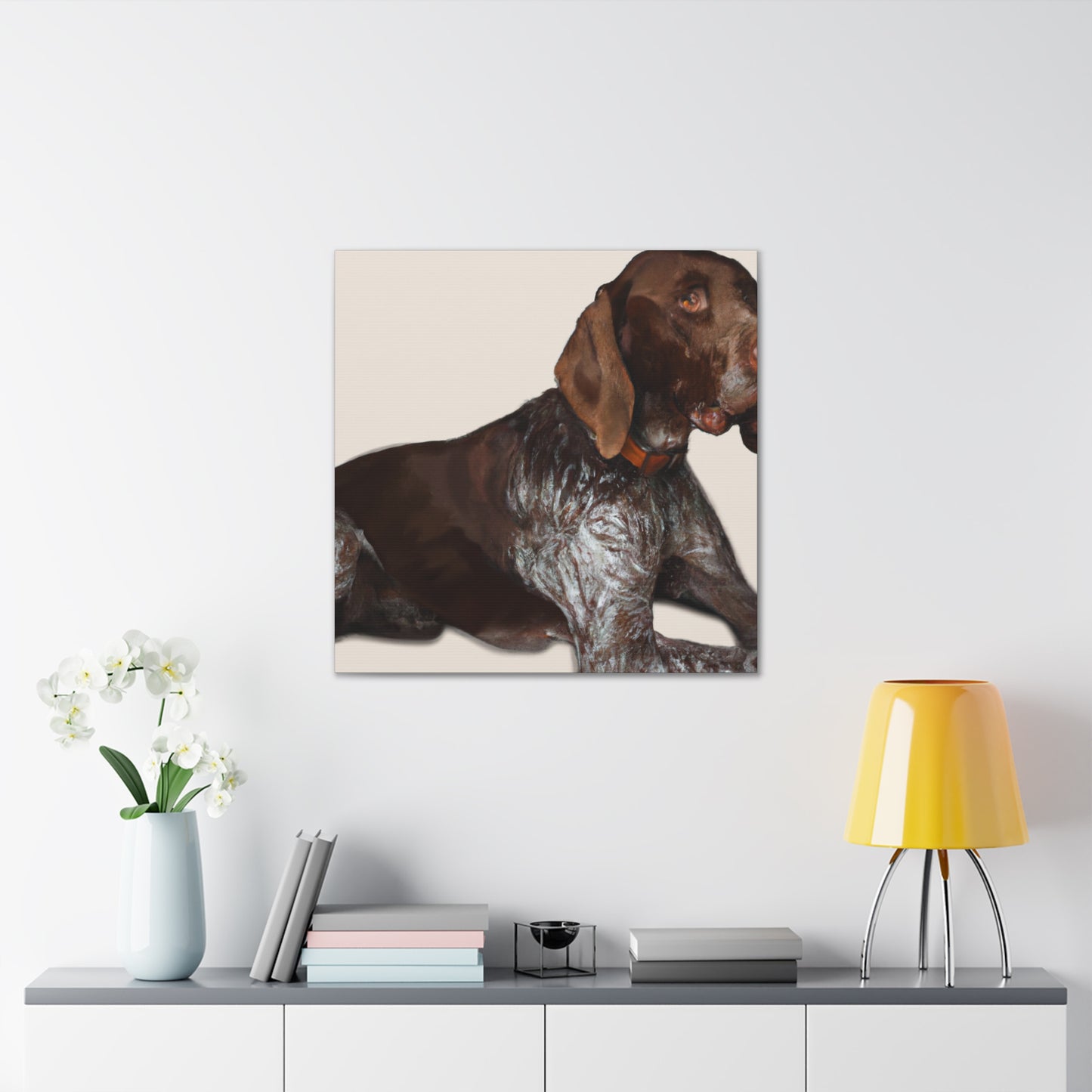 Dog Pointer Splendour - Canvas