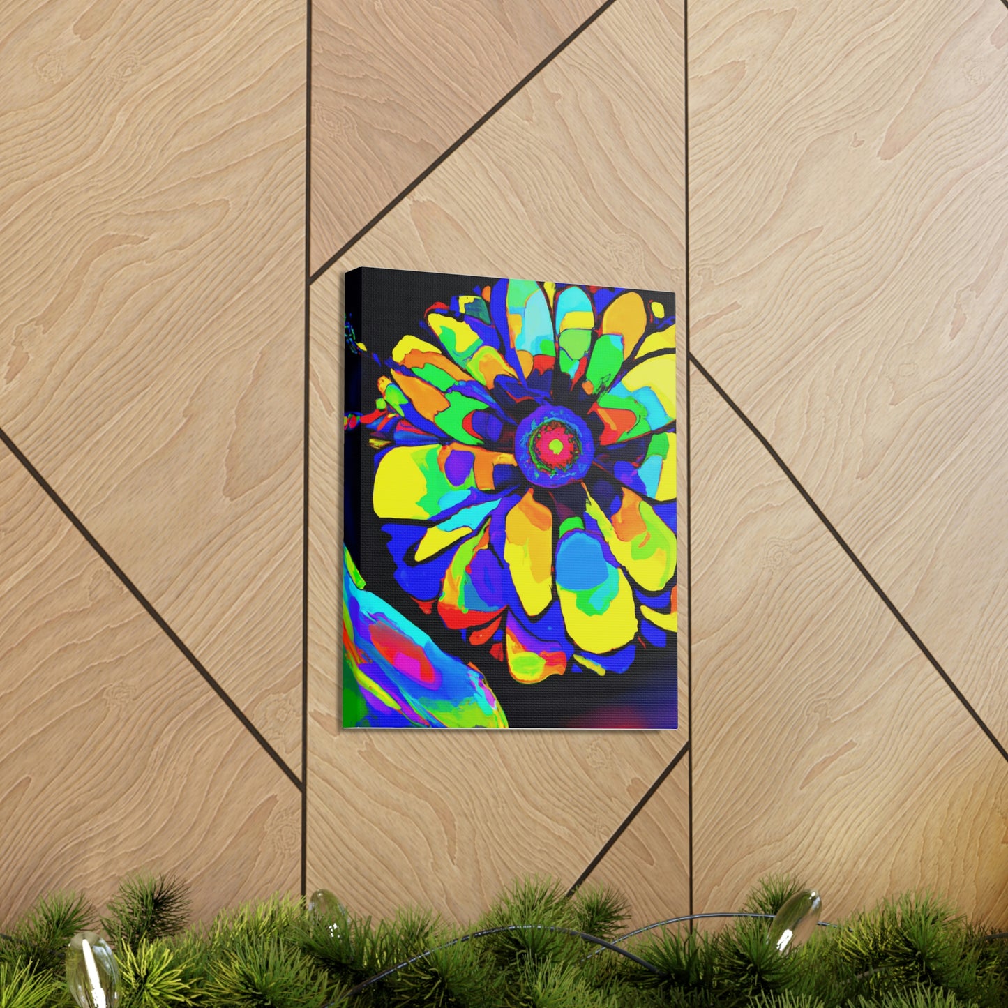 Vivid Flora. - Canvas