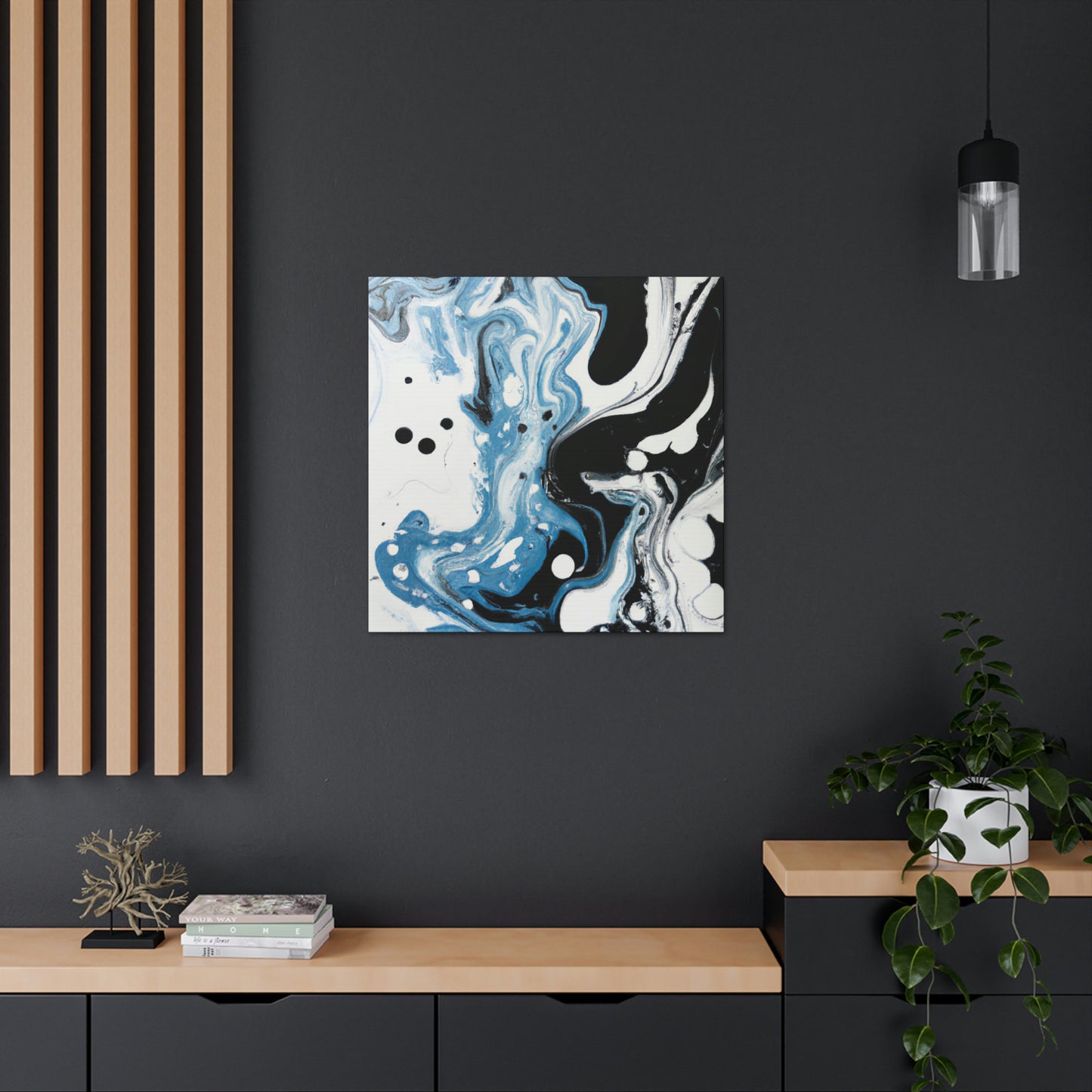 "Bluetopia" - Canvas